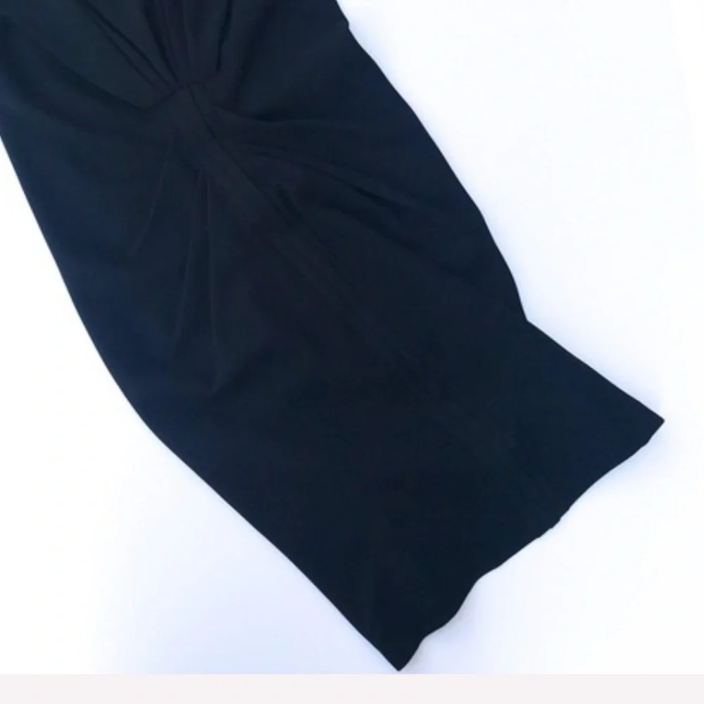 Balenciaga Black Dress LBD Cocktail Dress F36 - Picture 9 of 11